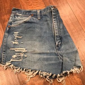 Custom Made Wrangler Cut Offs